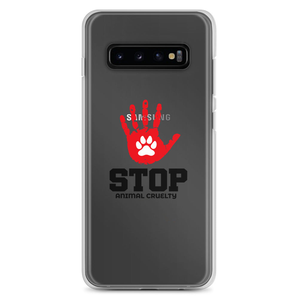 STOP ANIMAL CRUELTY - Samsung Case