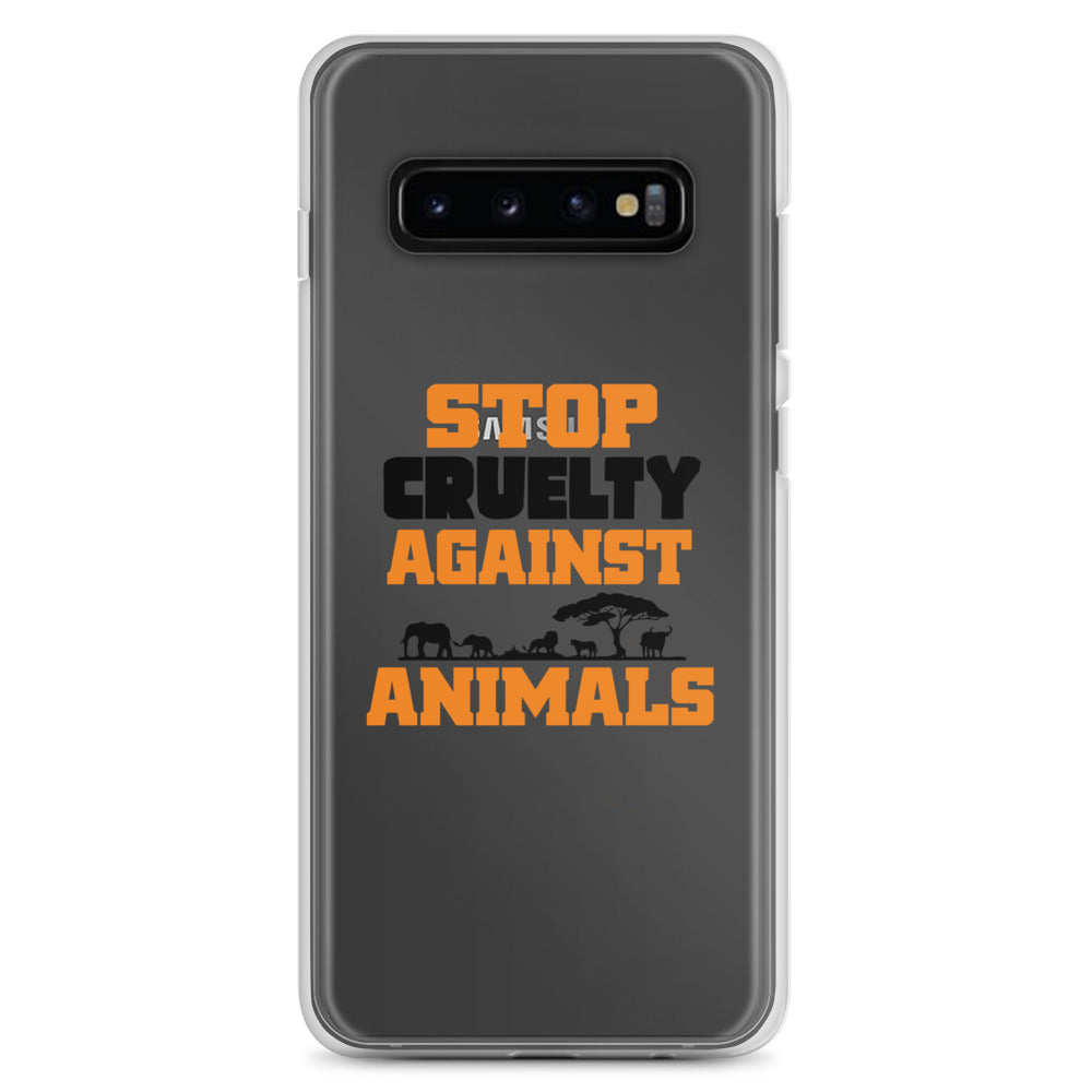 STOP CRUELTY AGAINST ANIMALS - Samsung Case