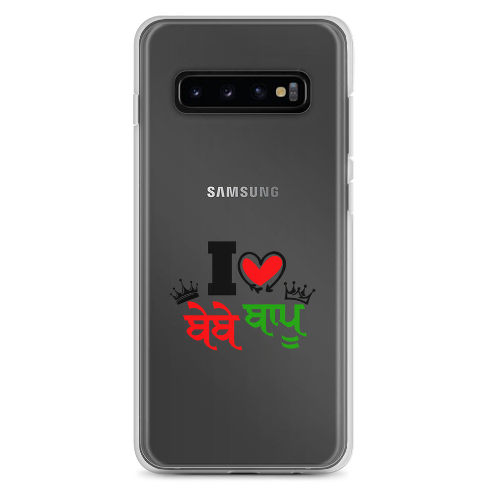 I LOVE BEBE BAPU - Samsung Case