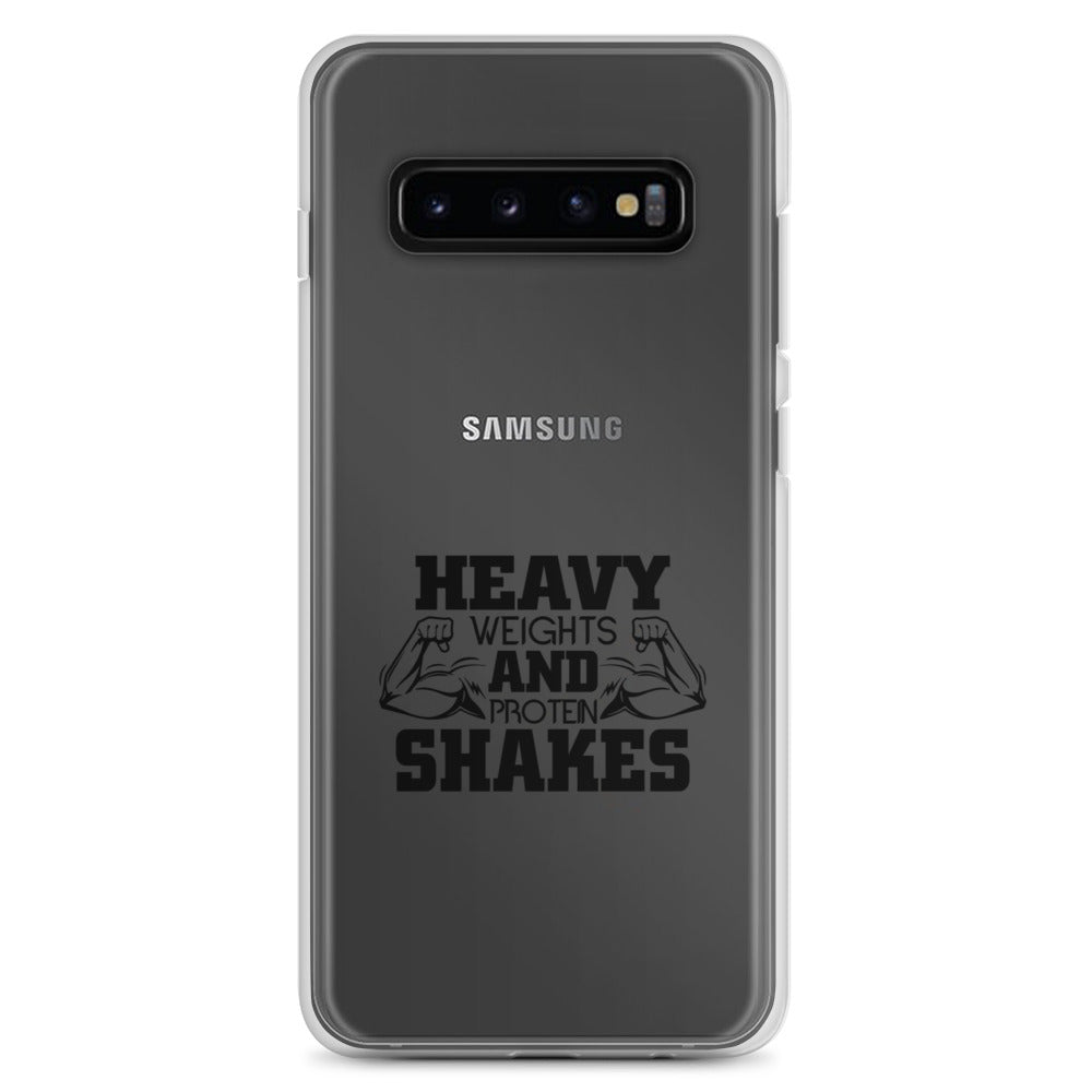 HEAVY WEIGHTS AND PROTEIN SHAKES - Samsung Case