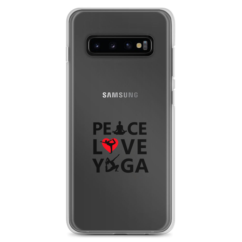PEACE LOVE YOGA - Samsung Case