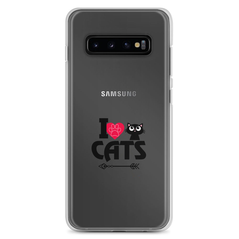 I LOVE CATS - Samsung Case