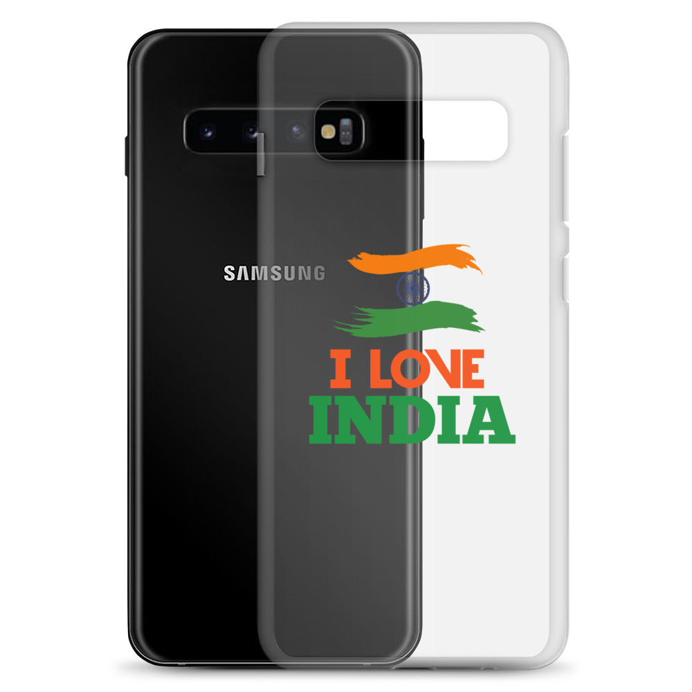I LOVE INDIA - Samsung Case