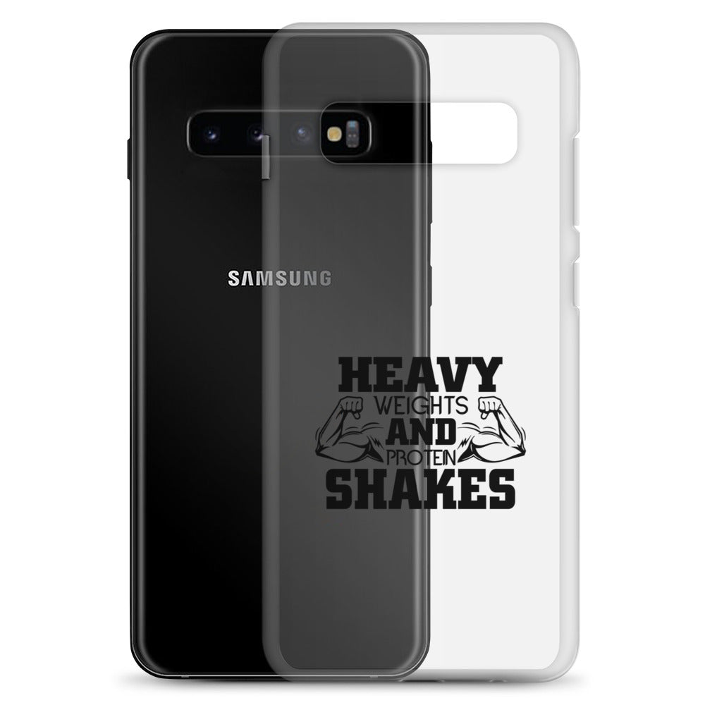 HEAVY WEIGHTS AND PROTEIN SHAKES - Samsung Case