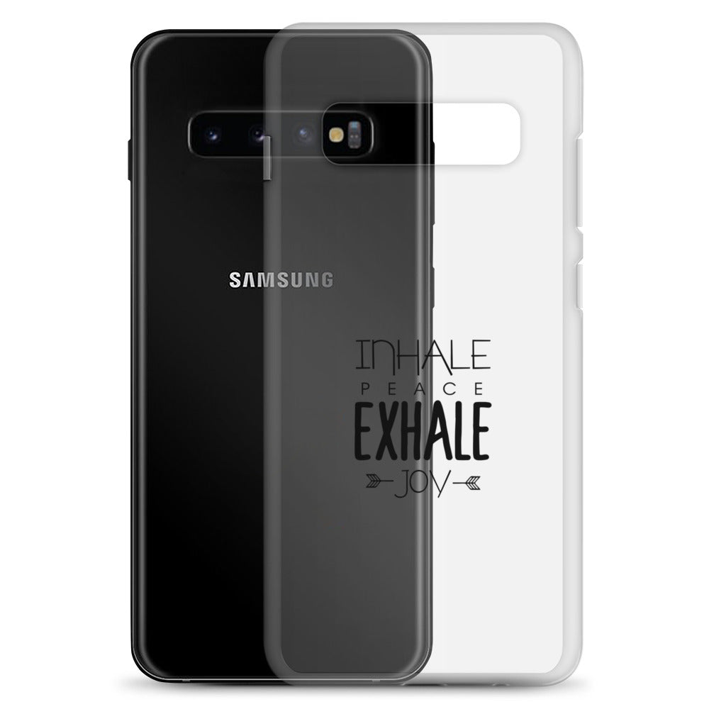 INHALE PEACE EXHALE JOY - Samsung Case