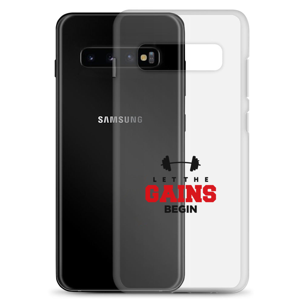 LET THE GAINS BEGIN - Samsung Case