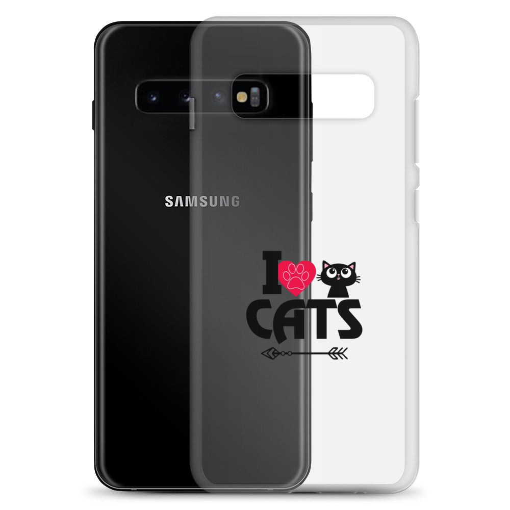 I LOVE CATS - Samsung Case