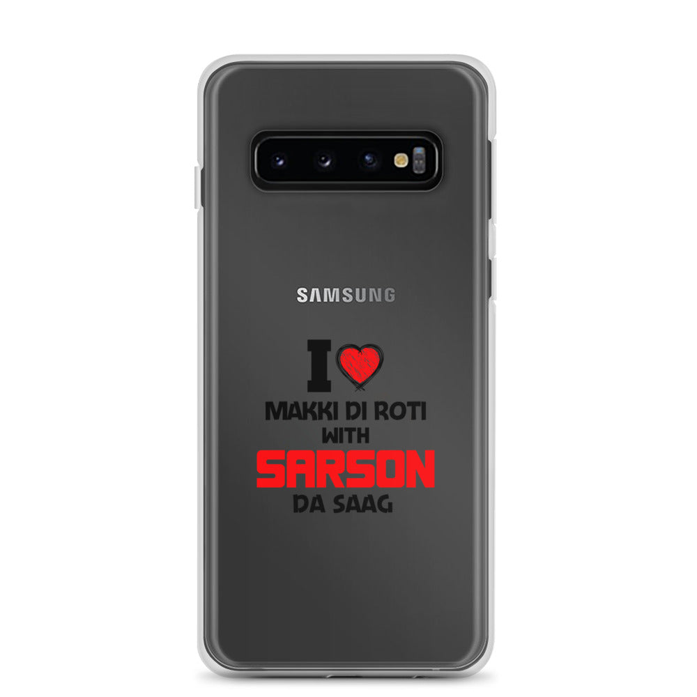 I LOVE MAKKI DI ROTI - Samsung Case