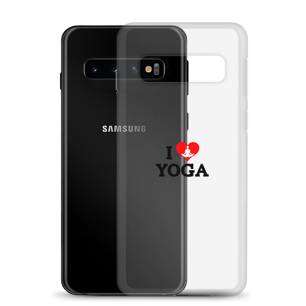 I LOVE YOGA- Samsung Case