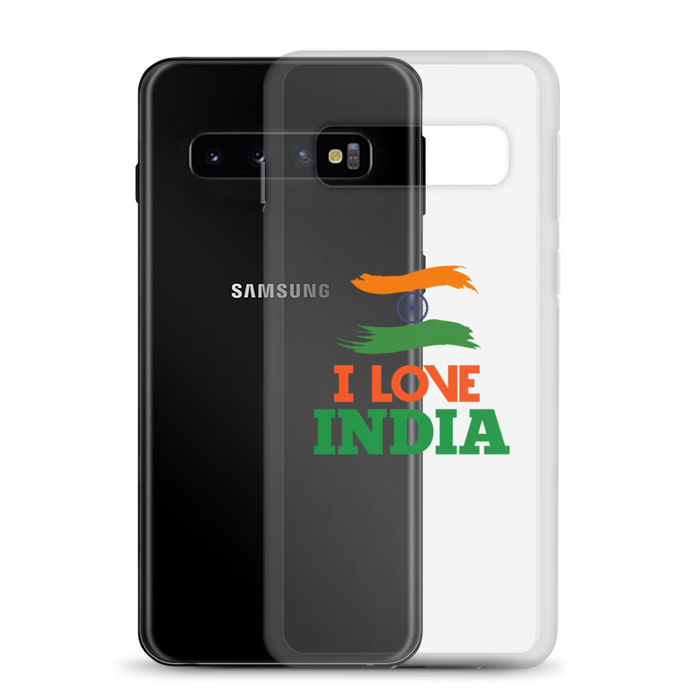 I LOVE INDIA - Samsung Case