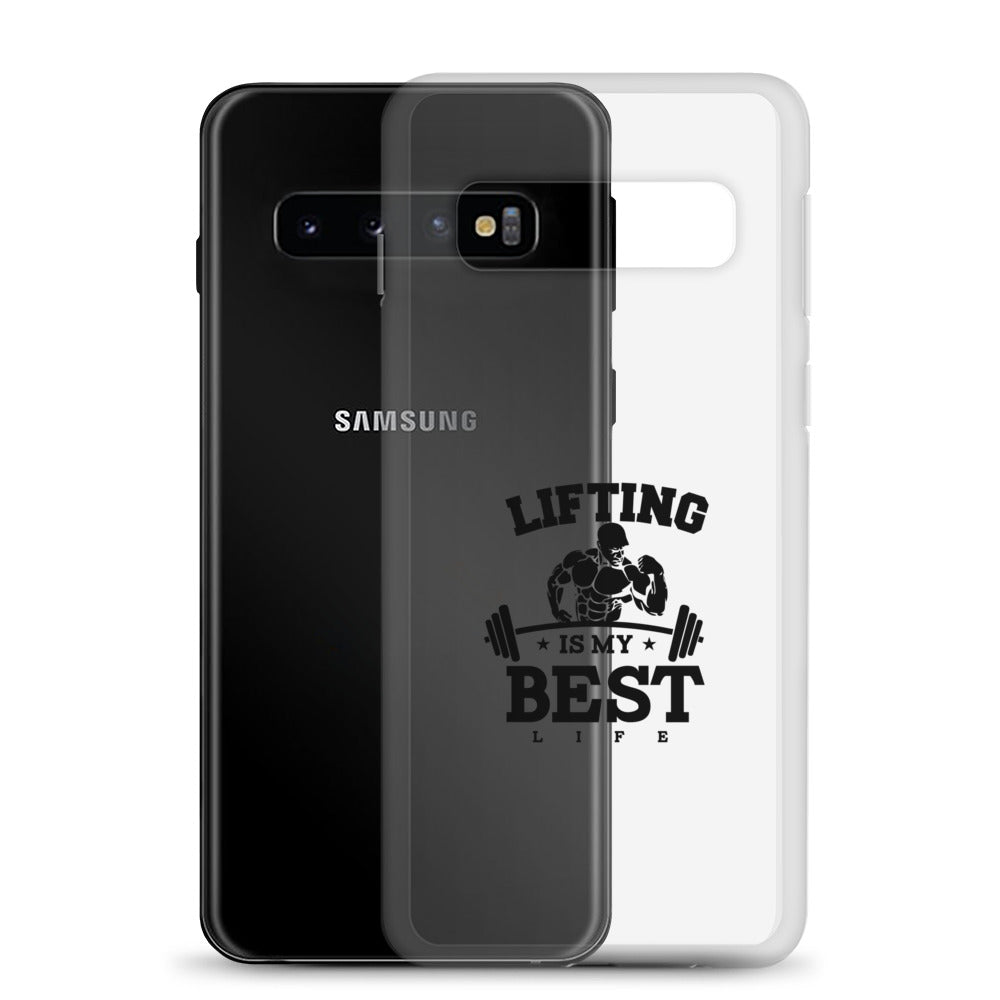 LIFTING IS MY BEST LIFE - Samsung Case