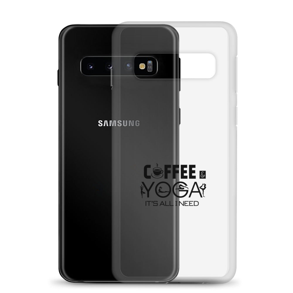COFFEE YOGA IT'S ALL I NEED - Samsung Case