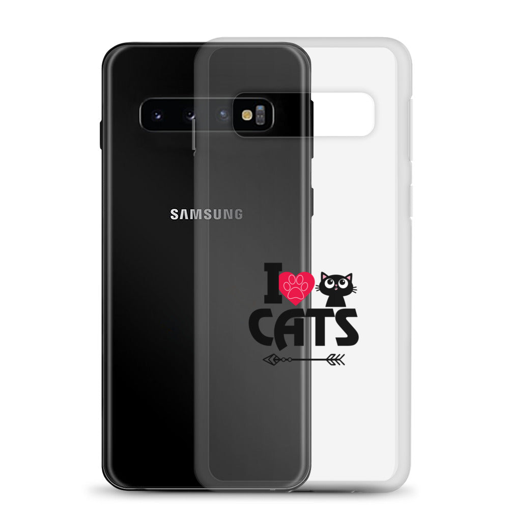 I LOVE CATS - Samsung Case