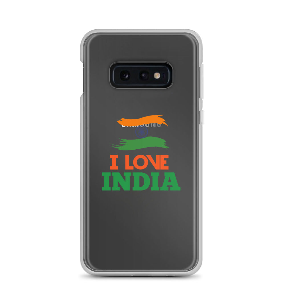 I LOVE INDIA - Samsung Case