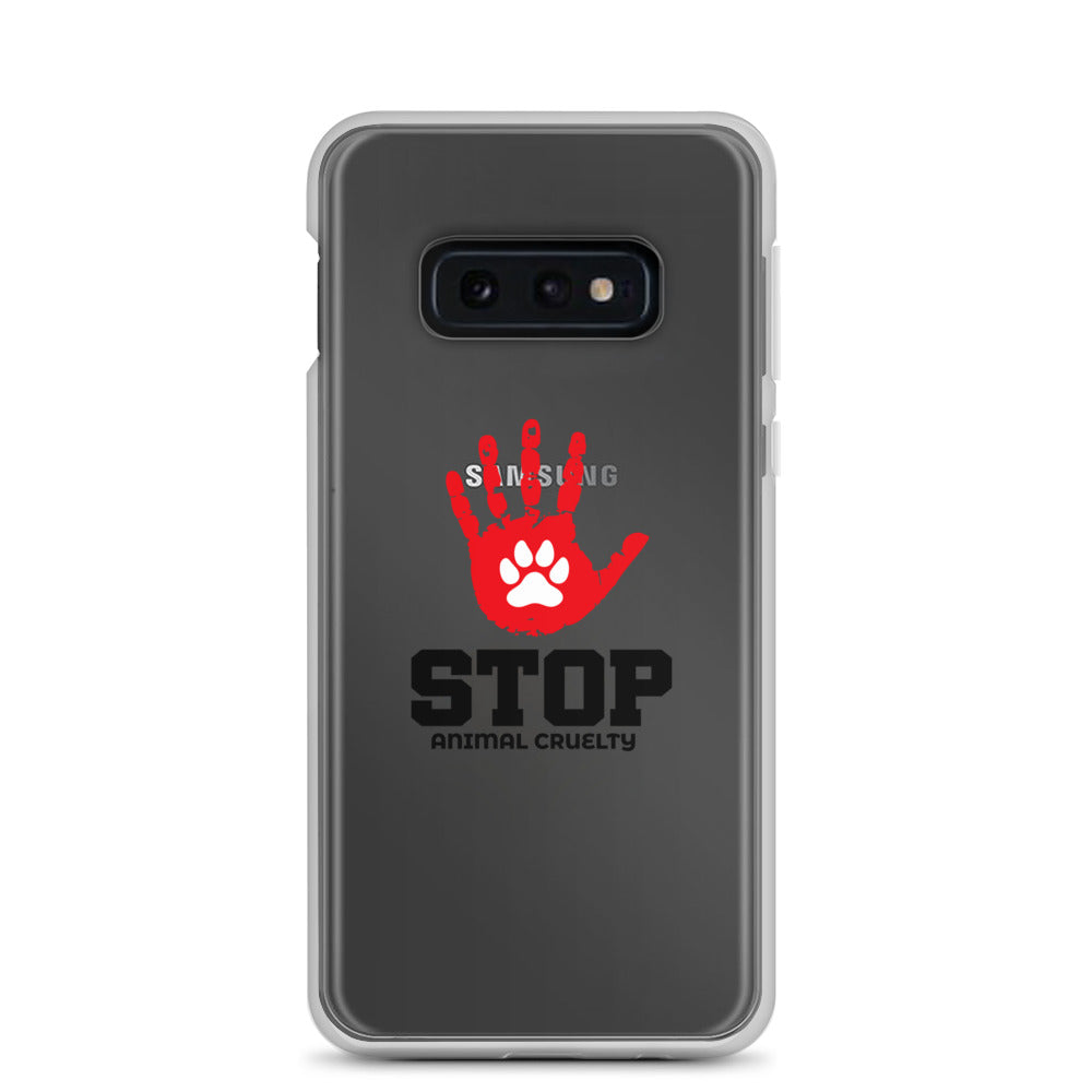 STOP ANIMAL CRUELTY - Samsung Case