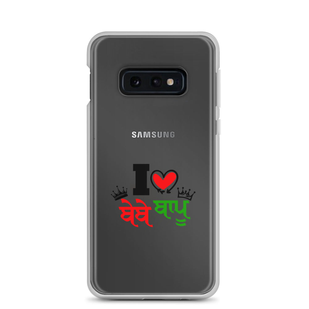 I LOVE BEBE BAPU - Samsung Case