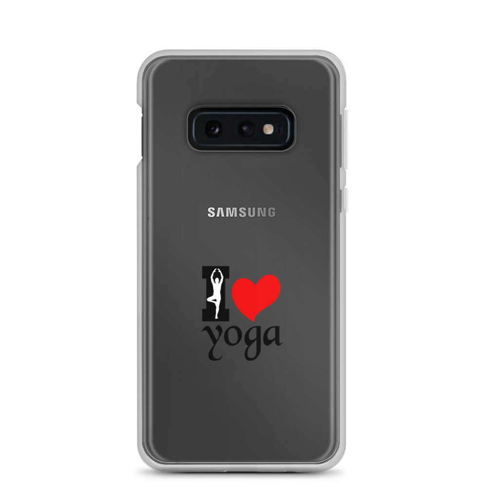 I LOVE YOGA - Samsung Case