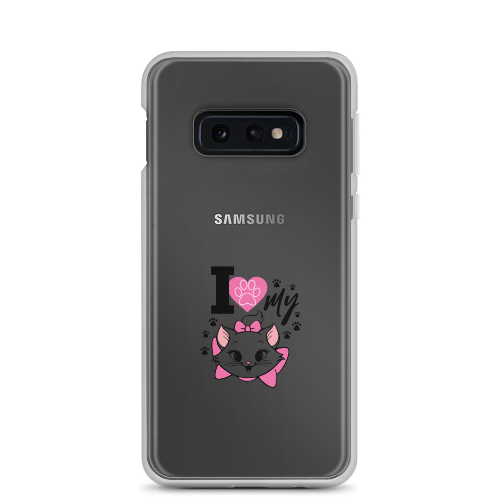 I LOVE MY CAT - Samsung Case