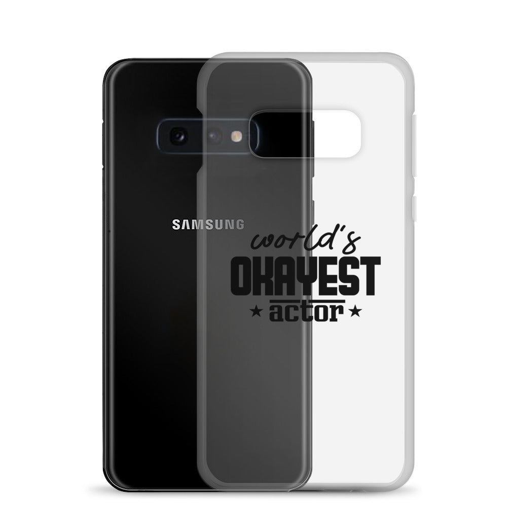 World's okayest actor- Samsung Case