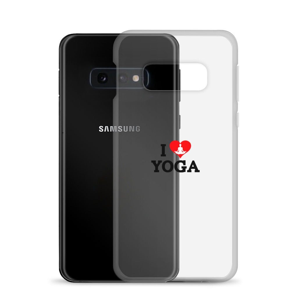 I LOVE YOGA- Samsung Case