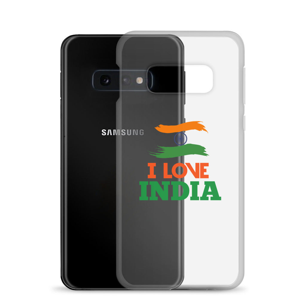 I LOVE INDIA - Samsung Case