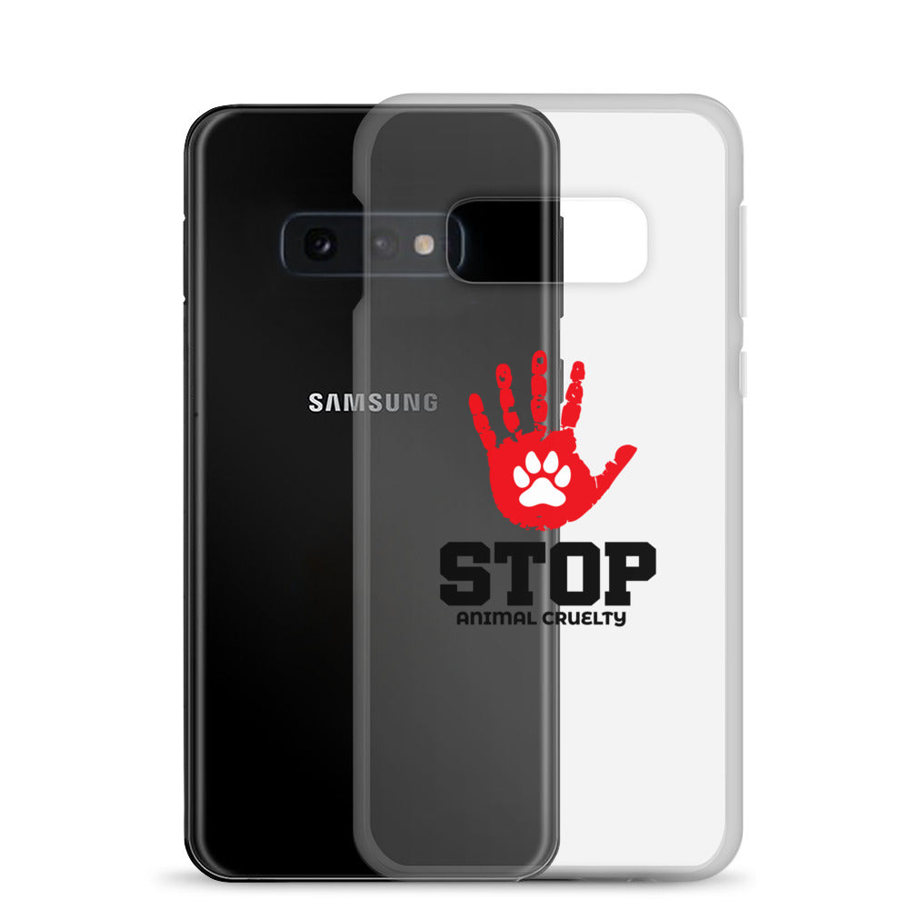 STOP ANIMAL CRUELTY - Samsung Case