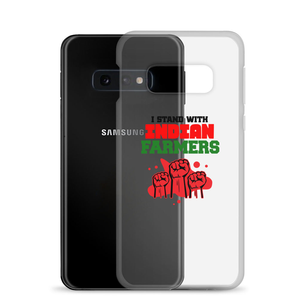 I STAND WITH INDIAN FARMERS - Samsung Case