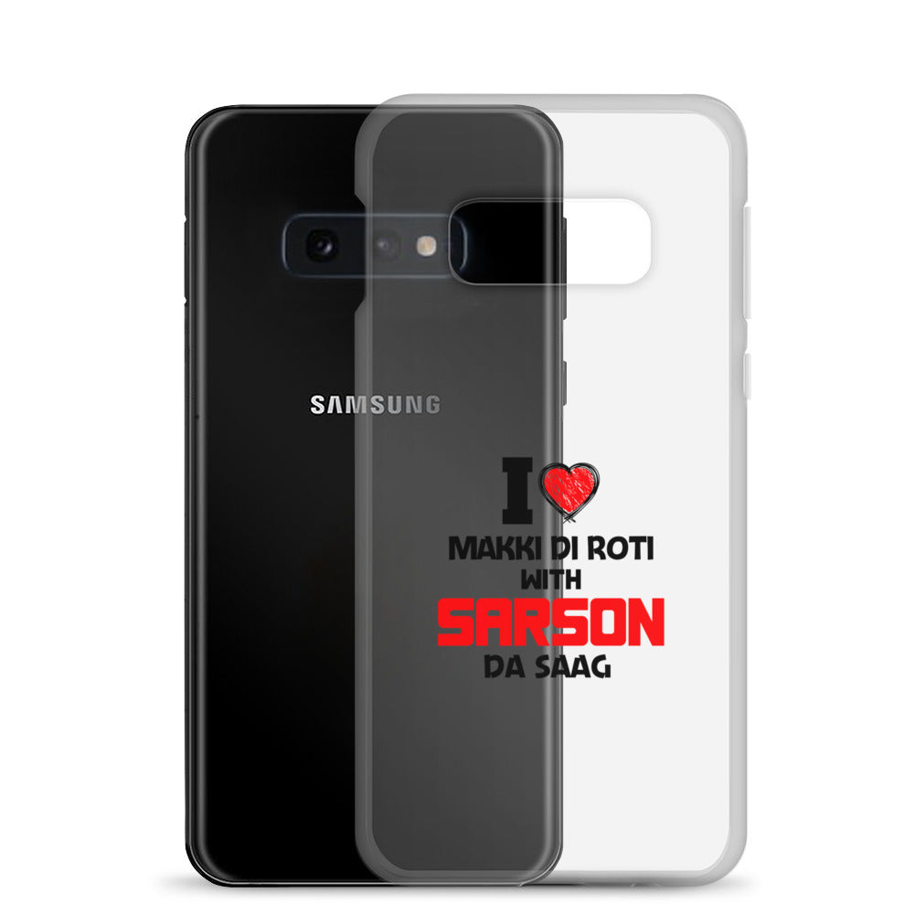 I LOVE MAKKI DI ROTI - Samsung Case