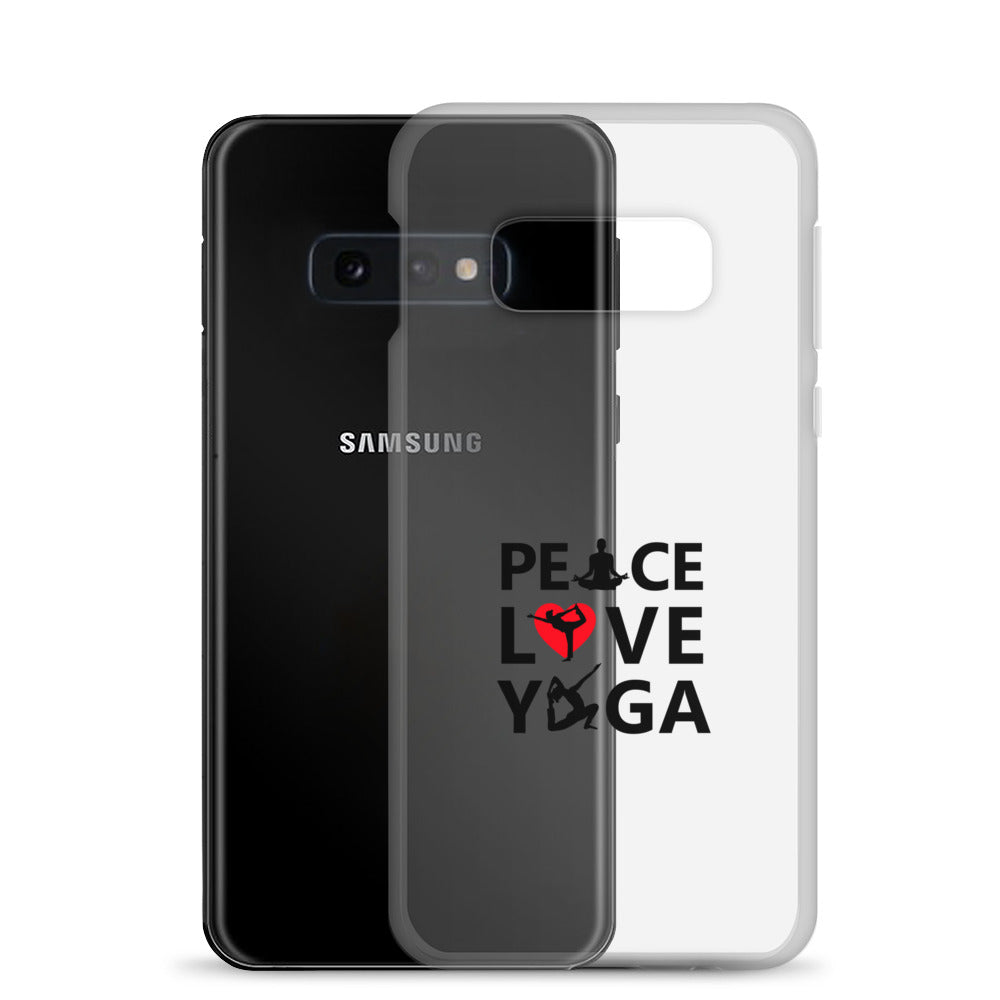 PEACE LOVE YOGA - Samsung Case