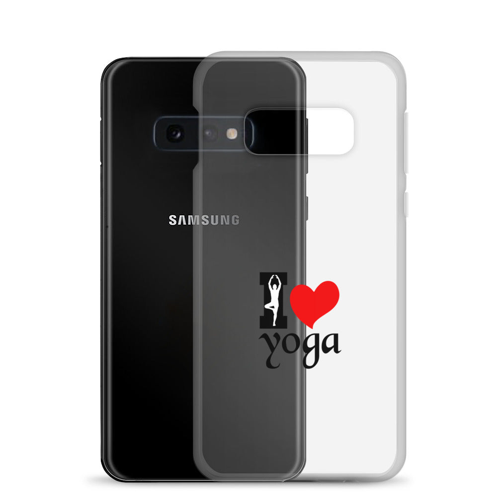 I LOVE YOGA - Samsung Case