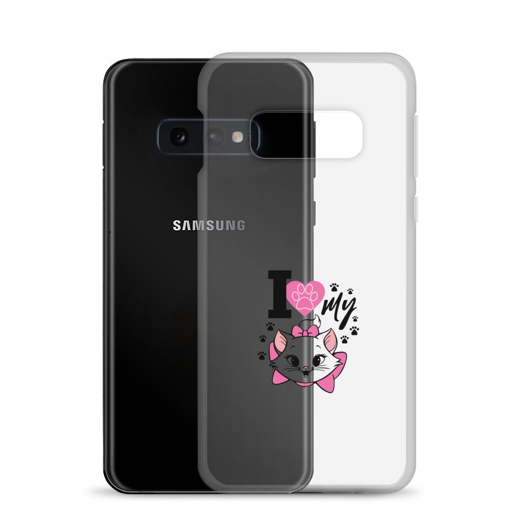 I LOVE MY CAT - Samsung Case