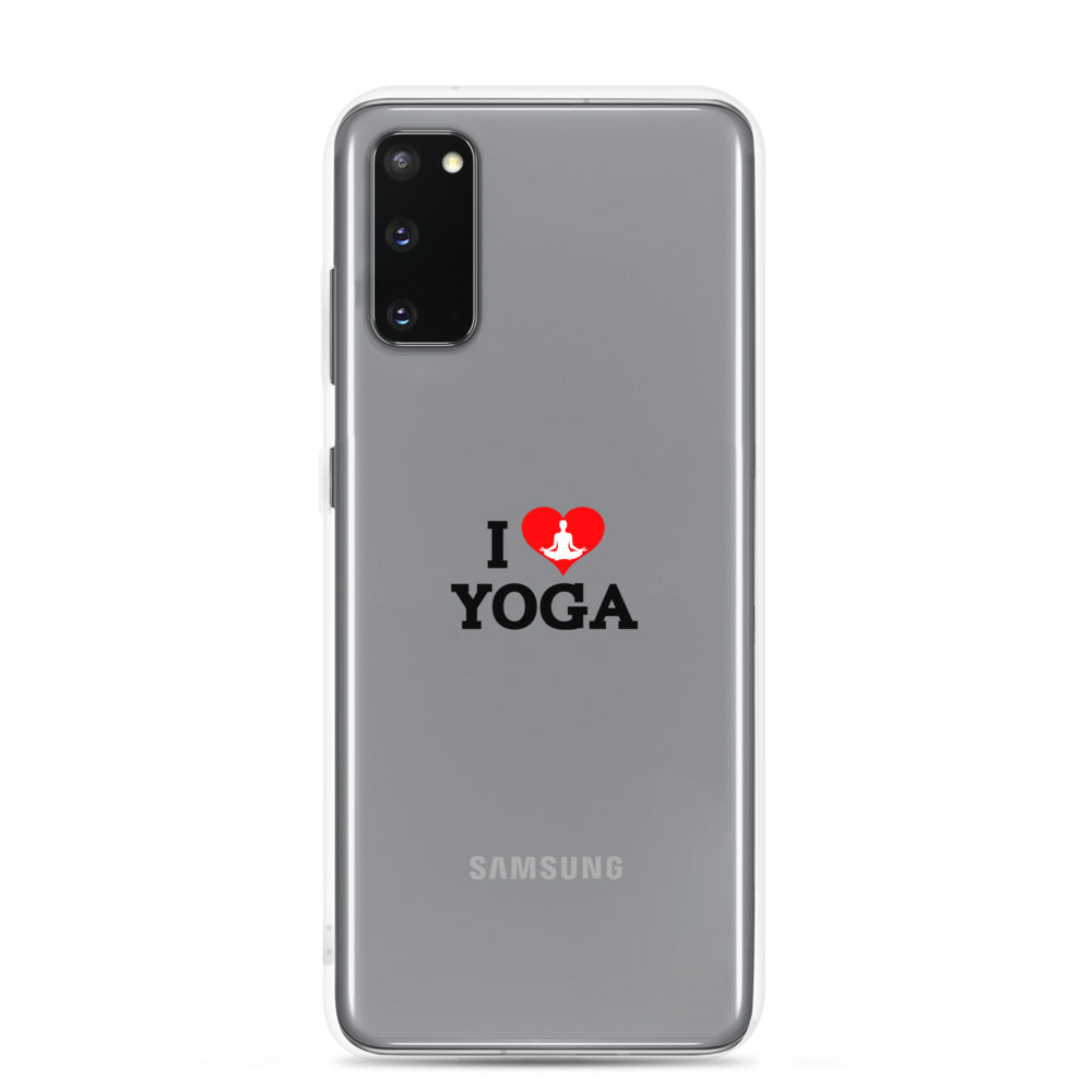 I LOVE YOGA- Samsung Case