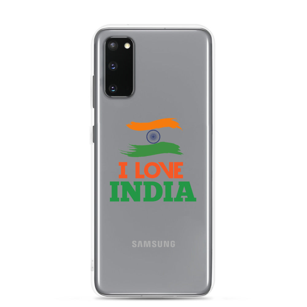 I LOVE INDIA - Samsung Case