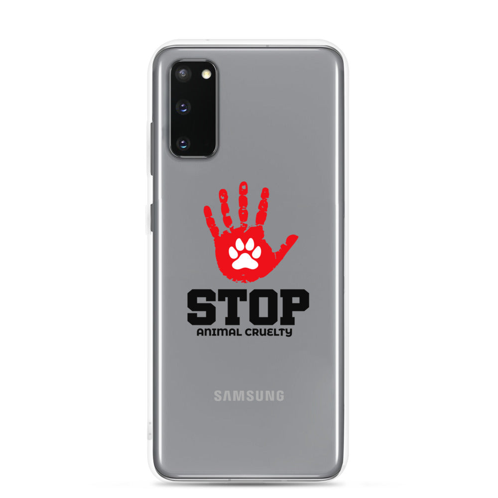 STOP ANIMAL CRUELTY - Samsung Case