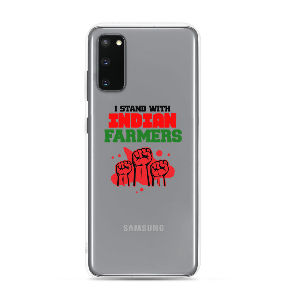 I STAND WITH INDIAN FARMERS - Samsung Case