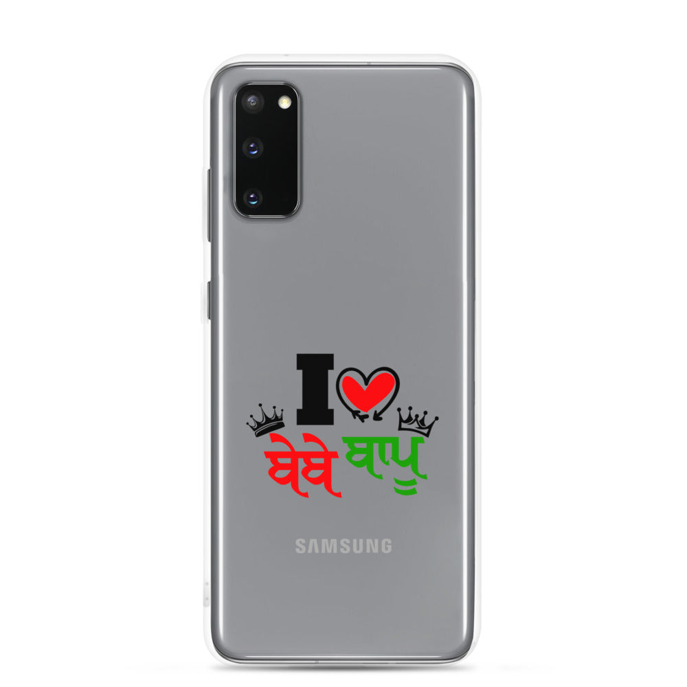 I LOVE BEBE BAPU - Samsung Case