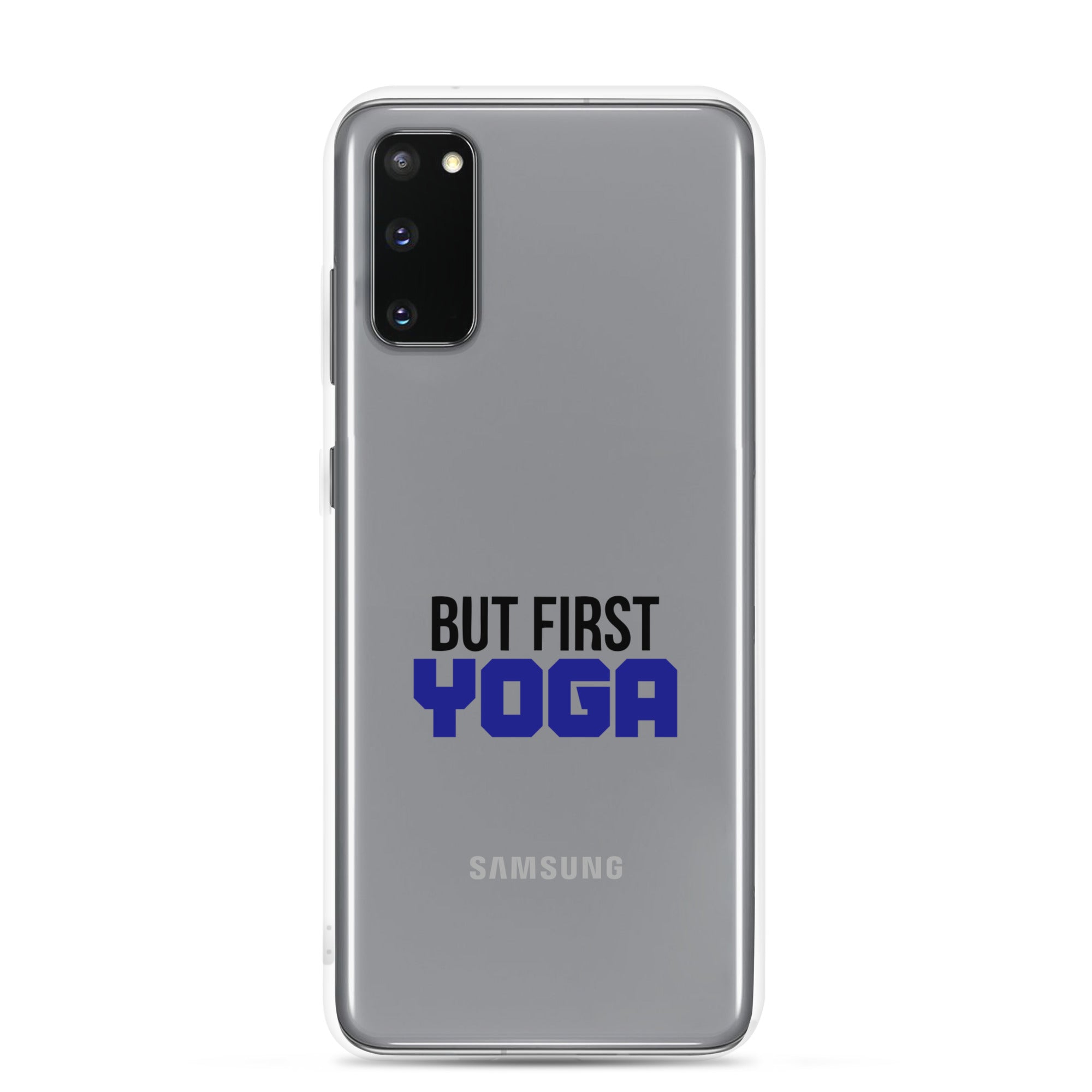 BUT FIRST YOGA - Samsung Case