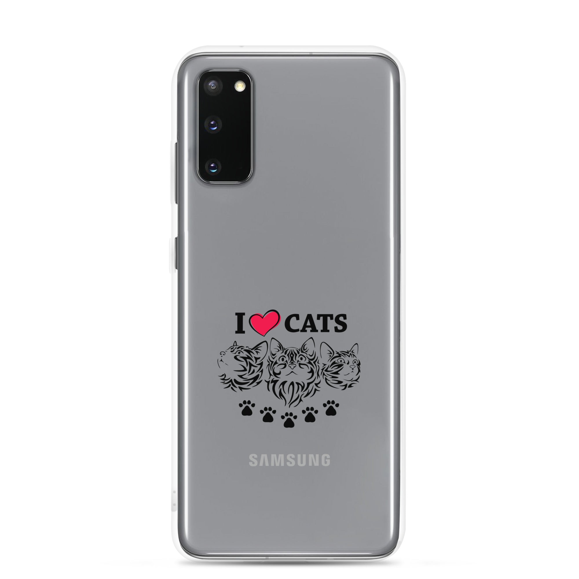 I LOVE CATS - Samsung Case