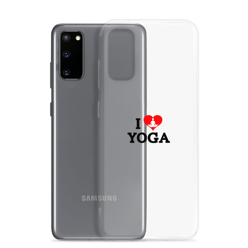 I LOVE YOGA- Samsung Case