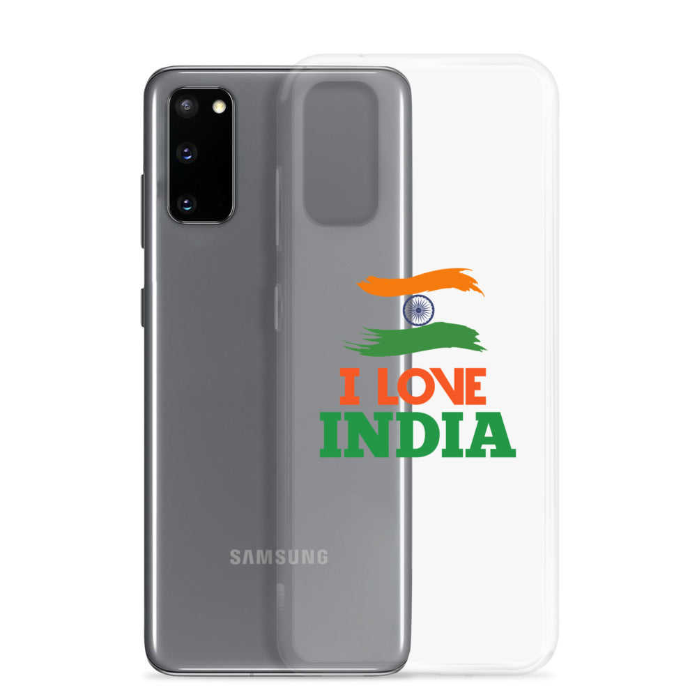 I LOVE INDIA - Samsung Case
