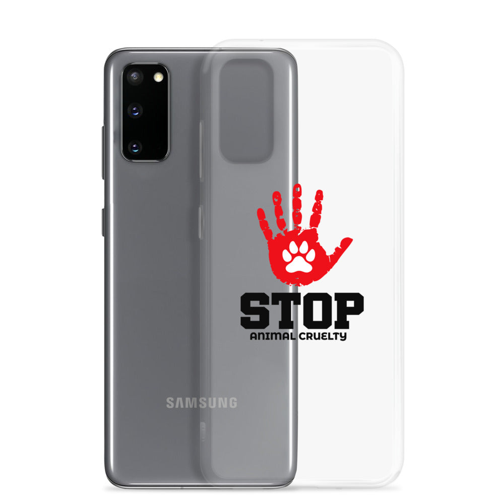 STOP ANIMAL CRUELTY - Samsung Case