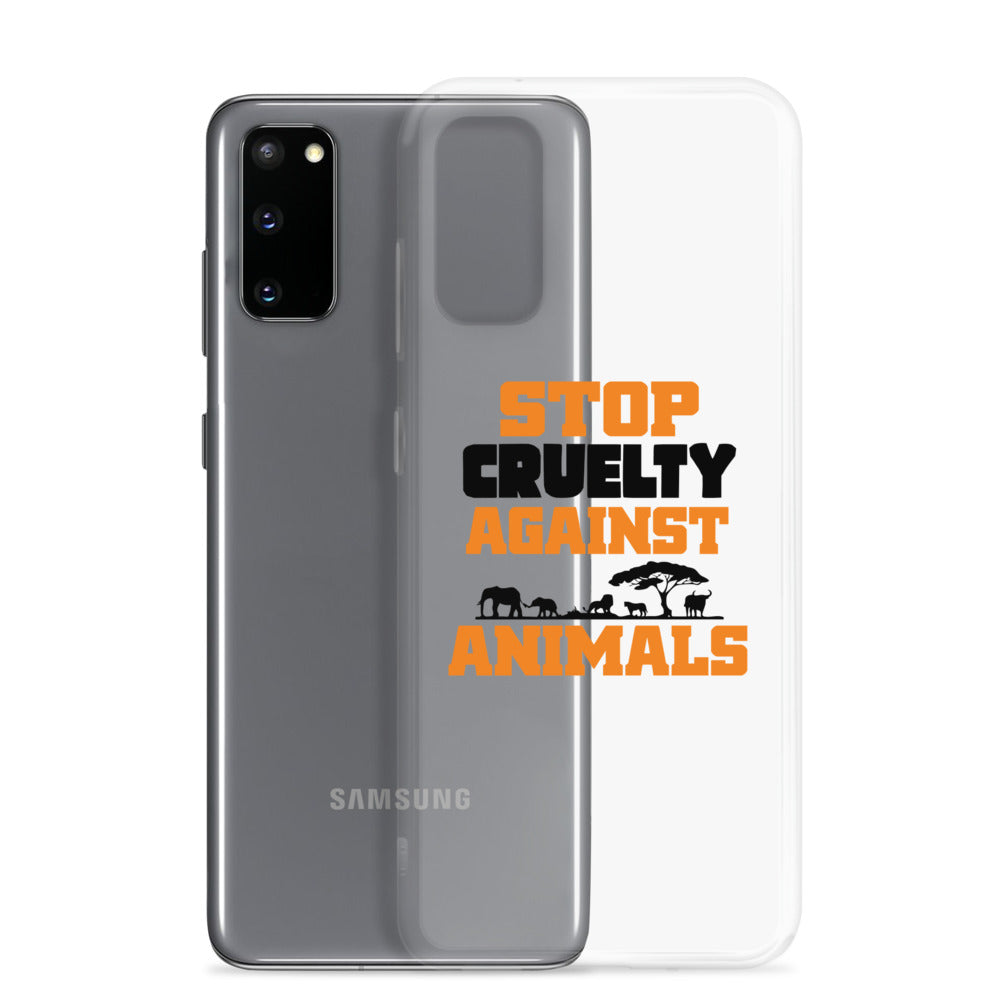 STOP CRUELTY AGAINST ANIMALS - Samsung Case