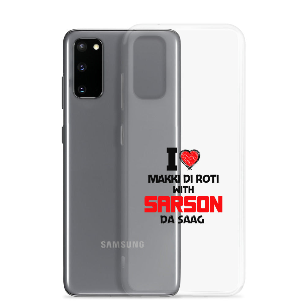 I LOVE MAKKI DI ROTI - Samsung Case