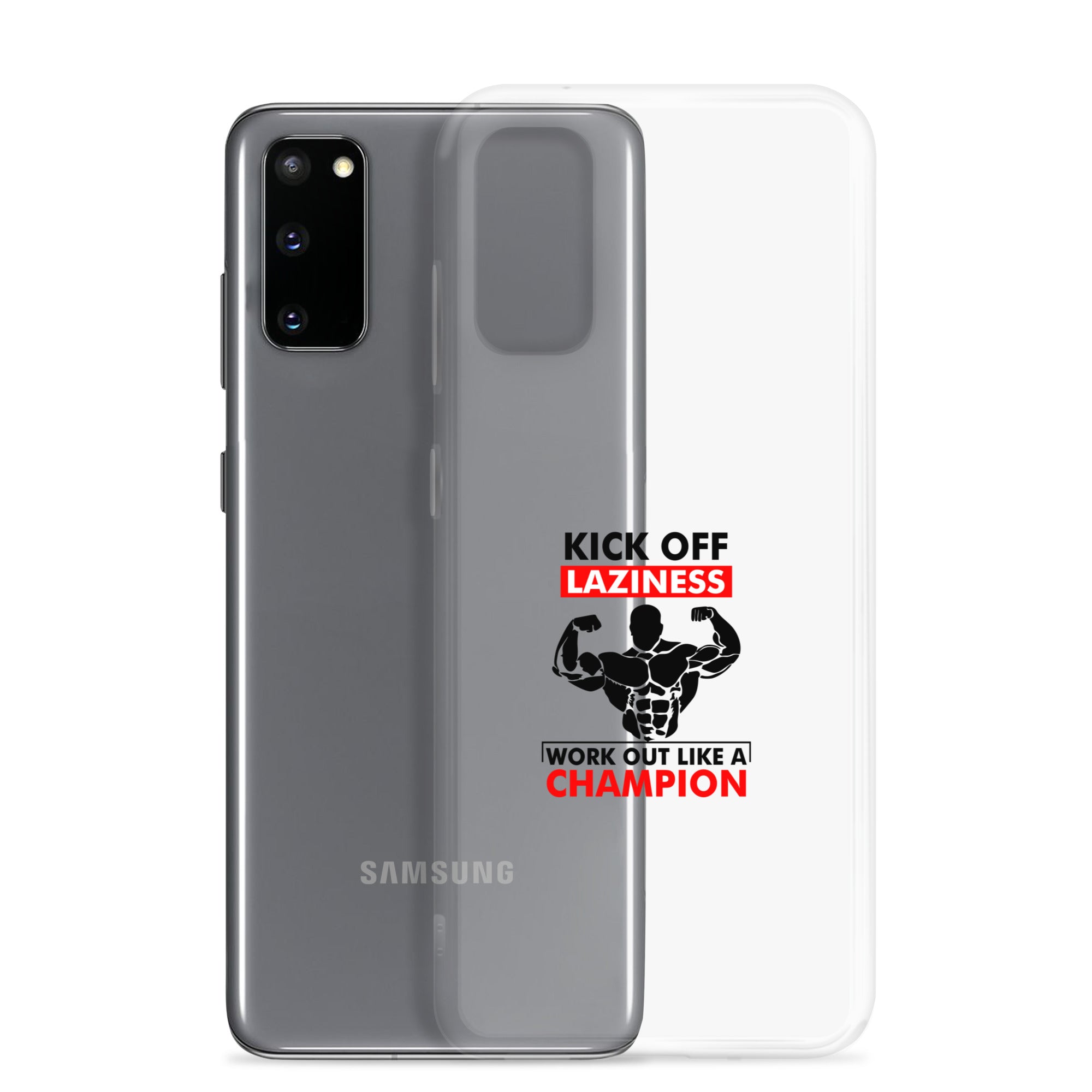 KICK OFF LAZINESS - Samsung Case