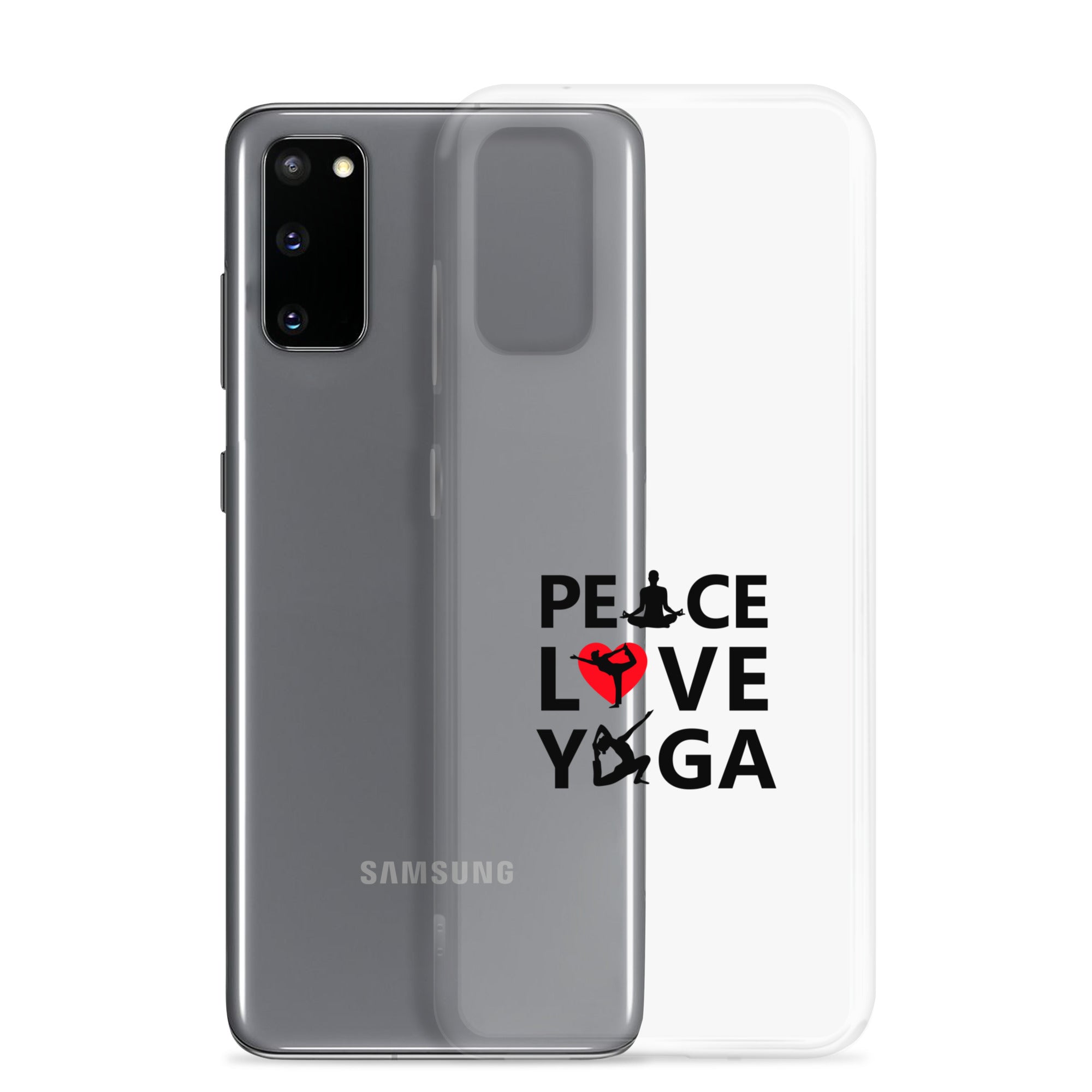PEACE LOVE YOGA - Samsung Case