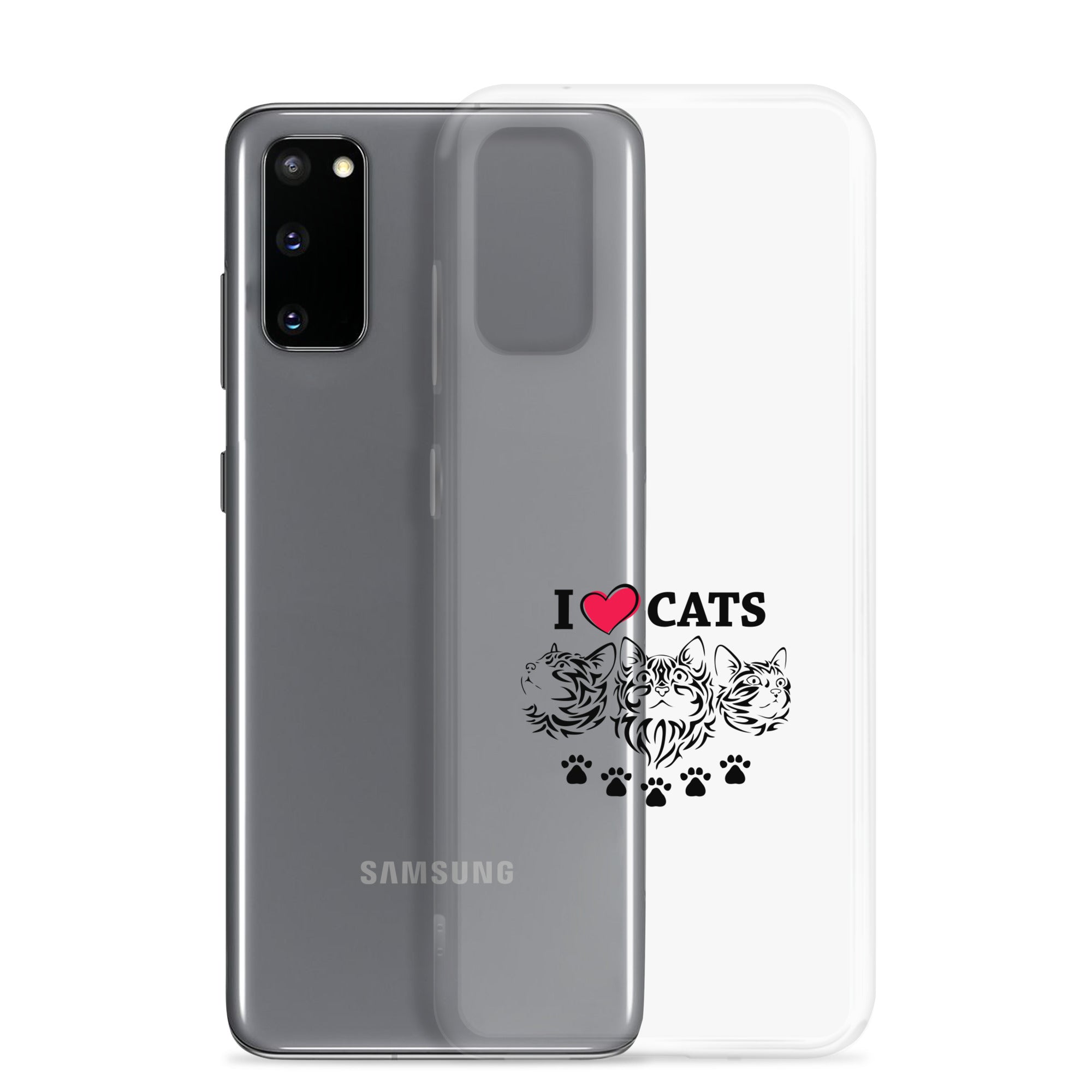 I LOVE CATS - Samsung Case