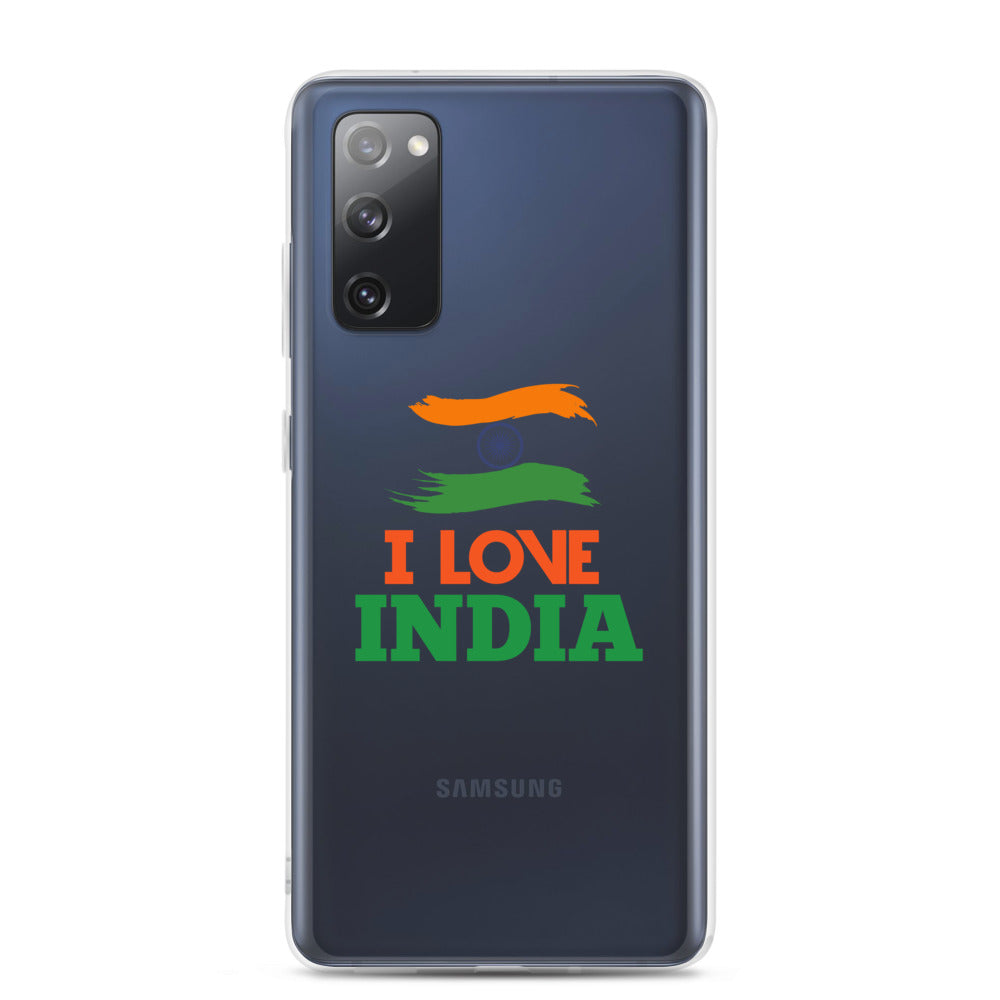 I LOVE INDIA - Samsung Case