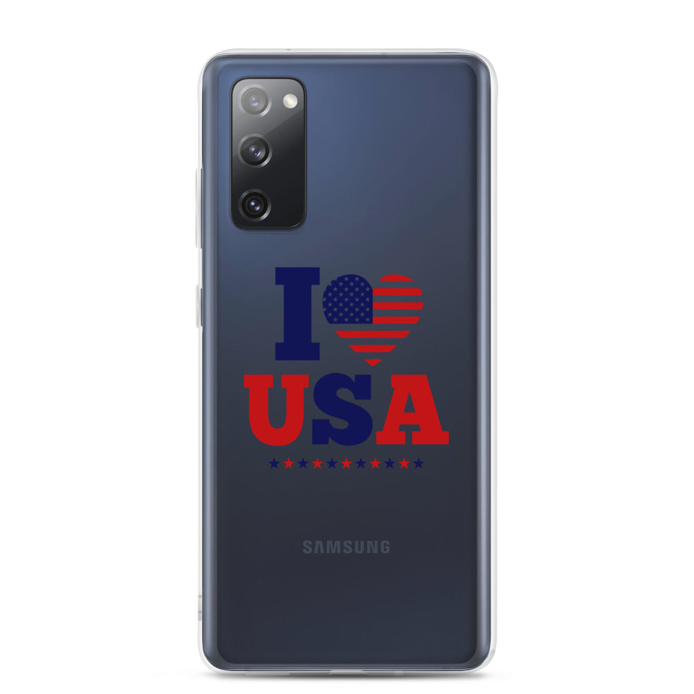 I LOVE USA - Samsung Case