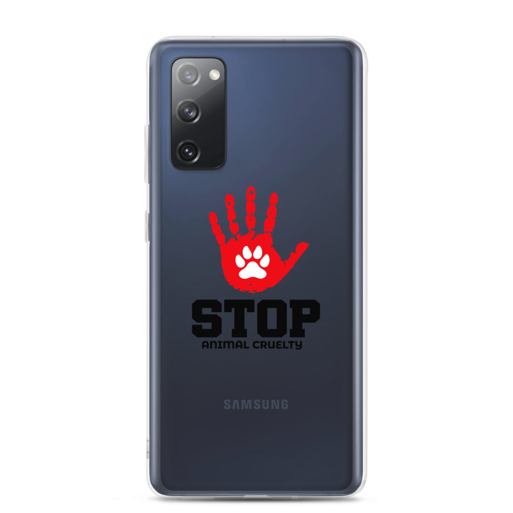 STOP ANIMAL CRUELTY - Samsung Case