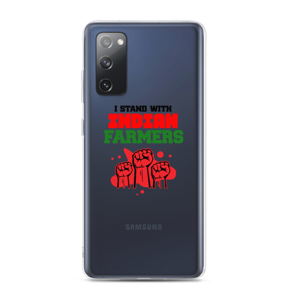 I STAND WITH INDIAN FARMERS - Samsung Case